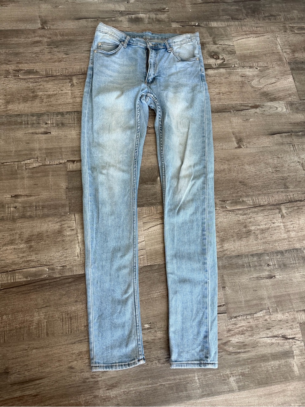 Cheap Monday Light Wash Skinny Jeans